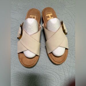 Hush Puppies June Platform Slip on Sandals Size 8